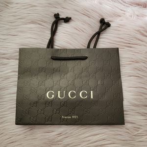 Gucci Embossed GG Paper Shopping Bag